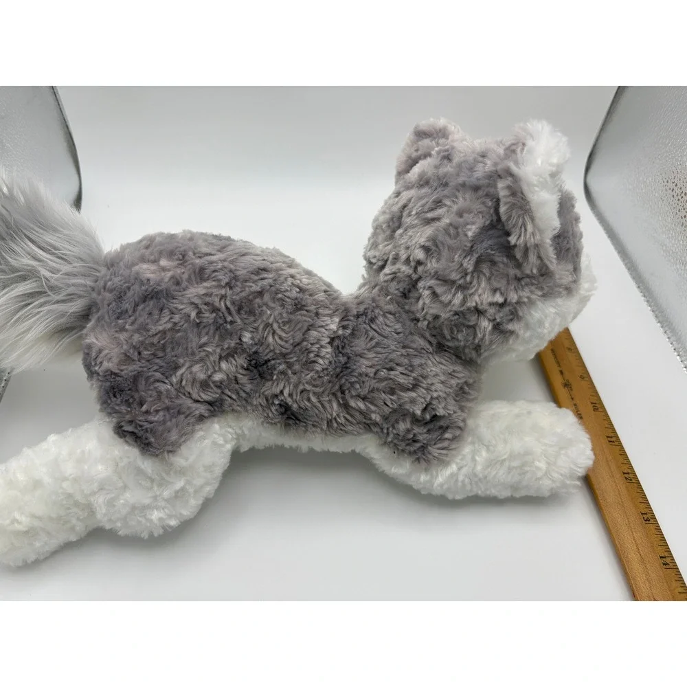 Gund Plush Husky Dog Stuffed Animal Toy Blue Eyes Soft Gray White Kids Gift 13